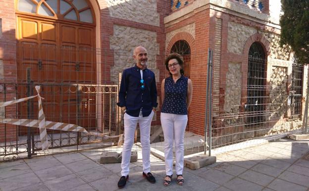 Nuevo intento de acabar la obra de la escuela Cervantes, iniciada en 2014