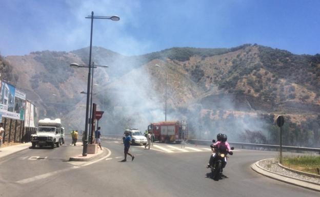 Controlado el incendio urbano de Cenes de la Vega