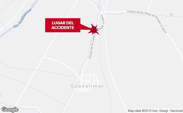 Muere un hombre en Lupión tras la colisión de un turismo y un quad