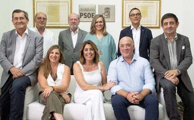 El PSOE-A hará un frente a las políticas del Gobierno PP-Cs con las seis diputaciones que preside