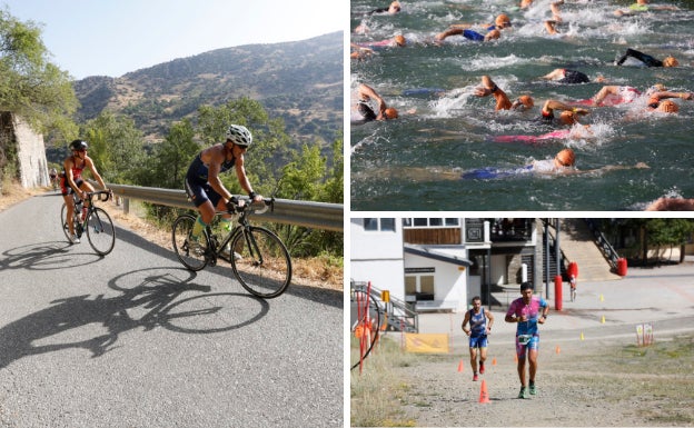 Nos metemos de lleno en el espectacular triatlón de Sierra Nevada: así ha sido