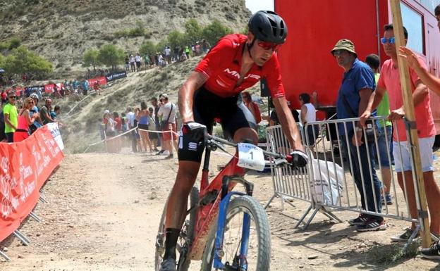 Exhibición de David Valero en el Campeonato de España