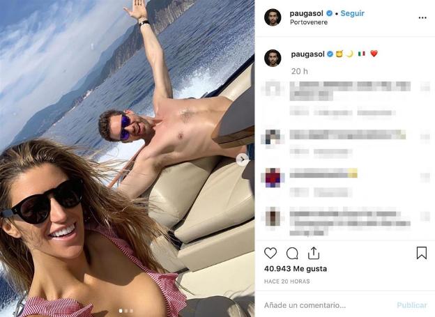 Pau y Cathy pasan su luna de miel en Italia