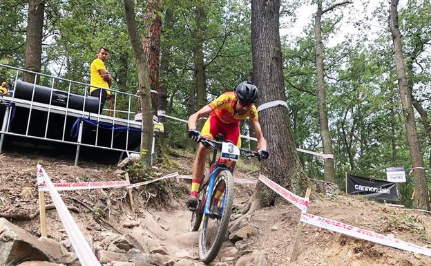 Mal día para David Valero, que acaba el campeonato de Europa en la vigésima posición