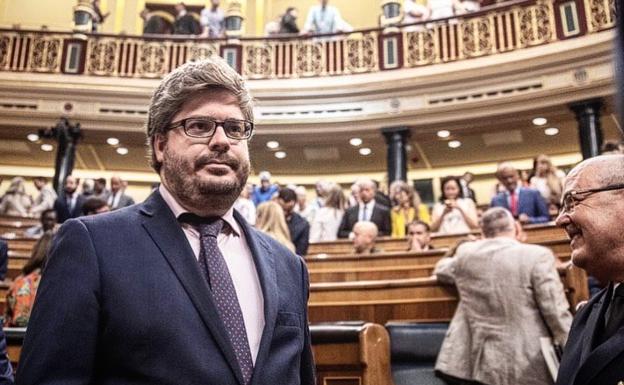 Fran Hervías, designado portavoz adjunto de la Comisión de Transición Ecológica y vocal de Interior