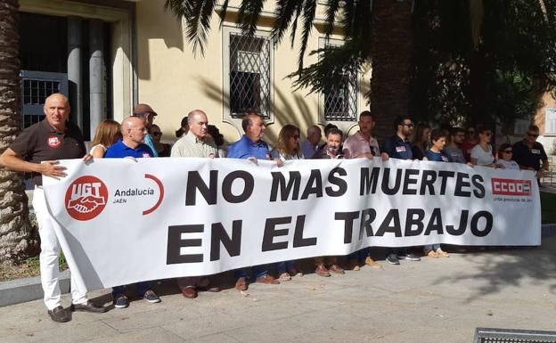 Los sindicatos claman tras las últimas muertes en el trabajo en Jaén