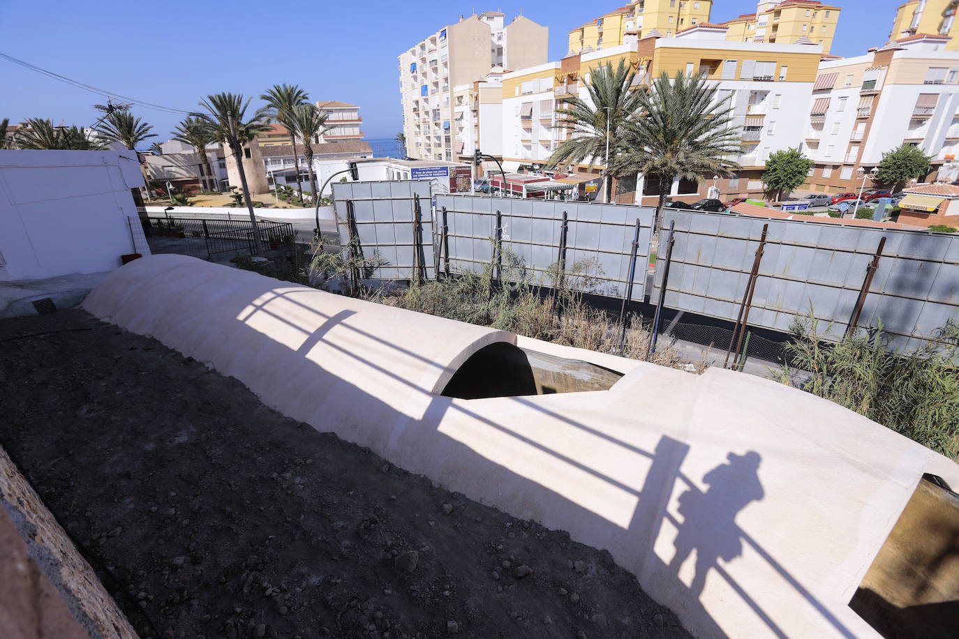 La reconstrucción del aljibe paso a paso