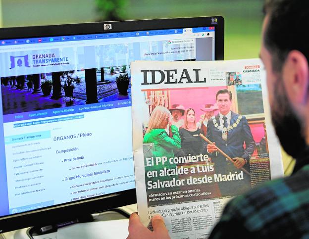 Paco Cuenca aún es alcalde de Granada... en el portal de la transparencia