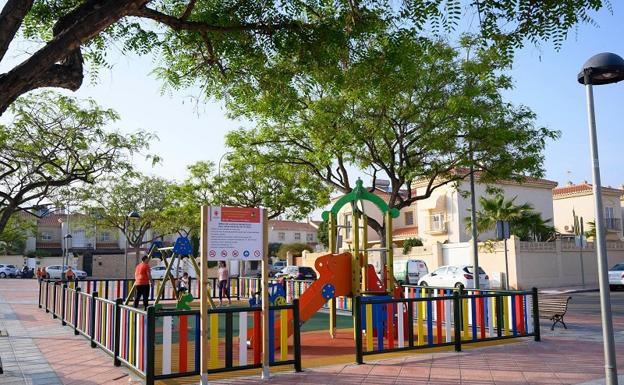 La Cañada y El Alquián disfrutarán de dos parques infantiles nuevos