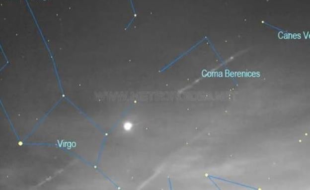 Así se ha visto en Almería la perseida más brillante del año