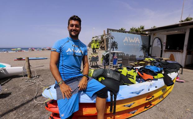 «No son las olas de Hawaii pero hay días muy buenos»