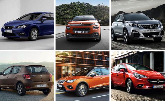 Los 10 coches más vendidos en España en lo que llevamos de 2019, según la OCU