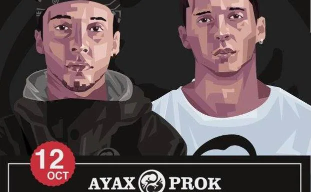 Ayax y Prok anuncian la fecha de su concierto en Jaén