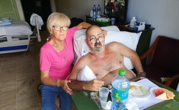 Un español atrapado en Punta Cana: se rompió la cadera y debe 6.000 euros en facturas hospitalarias