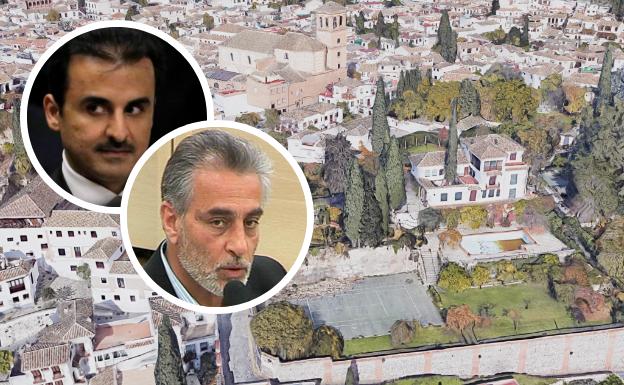 El periodista de Granada Taysir Alony, hombre clave para que el emir de Qatar comprase un carmen en el Albaicín