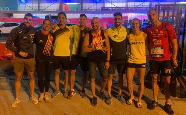 Diez medallas para visibilizar el atletismo granadino