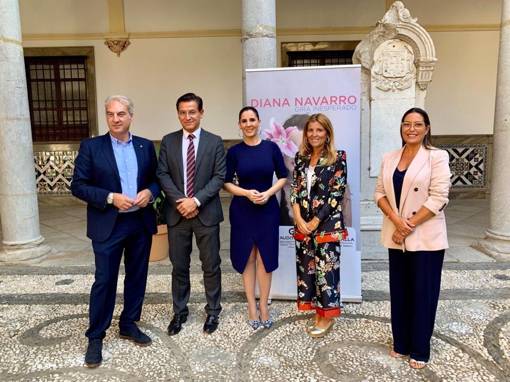 Diana Navarro inaugurará la temporada del auditorio Manuel de Falla para 'romper' la tendencia clásica