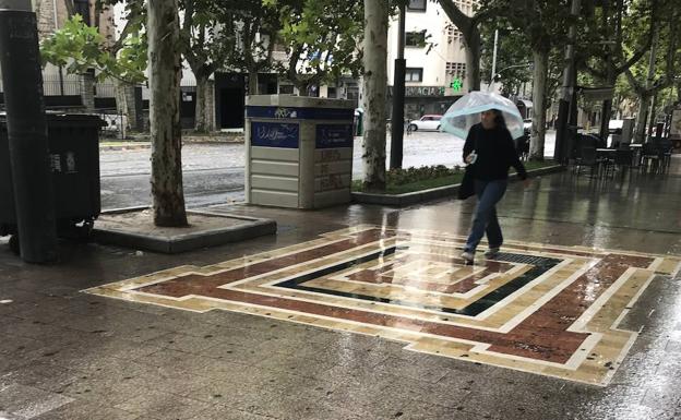 Intenso domingo de lluvia en la provincia de Jaén