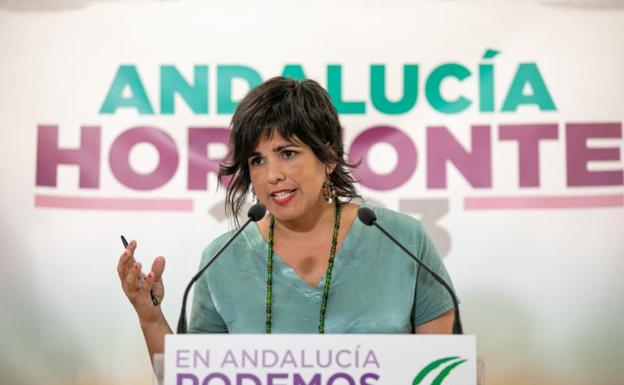 Teresa Rodríguez solicita al Parlamento que le deje devolver 8.640 euros de dietas de su baja maternal