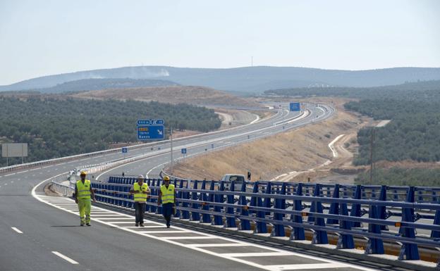 El tramo de la autovía A-32 entre Úbeda y Torreperogil está al 90%