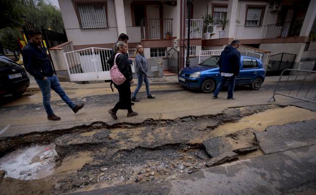Granada estima en 4,7 millones de euros sus daños del temporal en 31 pueblos