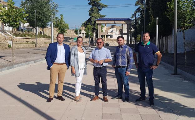 Ibros remodela el Paseo de Santa Margarita