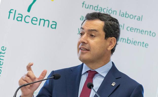 Moreno apela al éxito del «modelo andaluz» para que Cs acepte unirse al PP el 10N