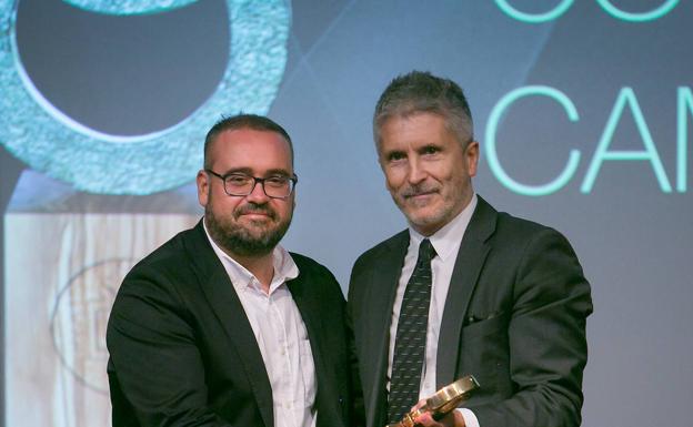 Jorge Pastor recibe el premio Concha García Campoy