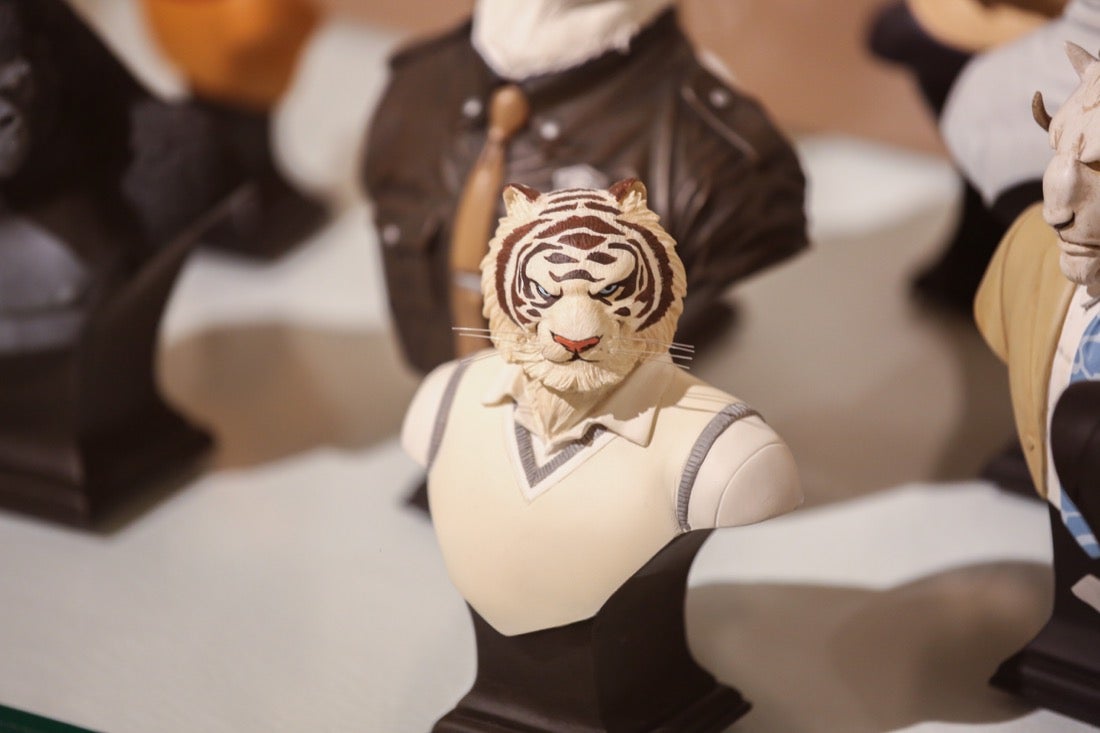 La exposición de Juanjo Guarnido, creador de Blacksad, en imágenes