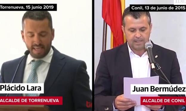 Alcalde de Conil: «Estoy encantado de que a Plácido le haya gustado mi discurso y lo haya cogido»