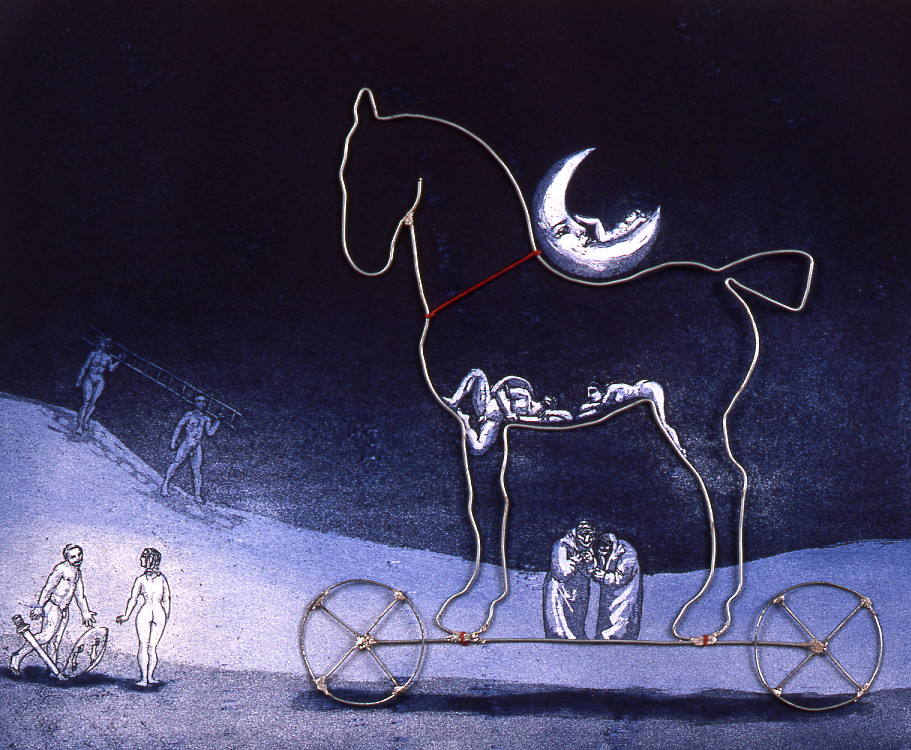 Así es 'Sembrado de lunas. Ordeño versos', exposición de Pepe Yagües