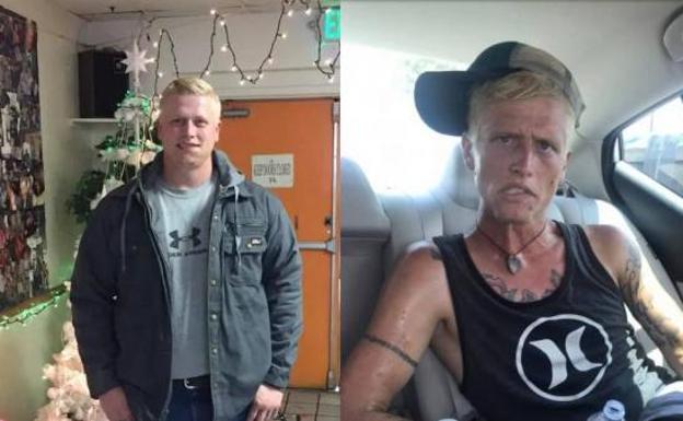 Desesperado S.O.S de una madre en Facebook: comparte el antes y el después de su hijo adicto a la heroína