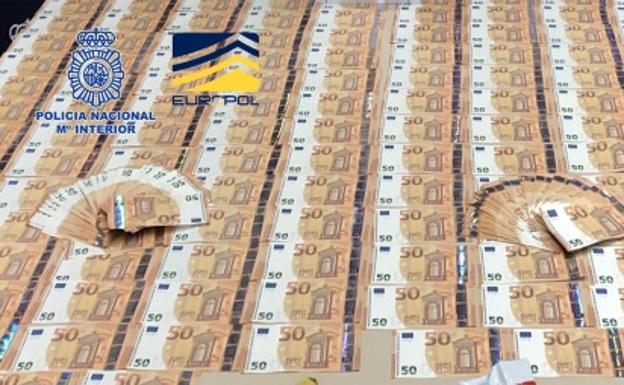 Así inundaban España de billetes falsos de 50 euros: la Policía los ha cazado