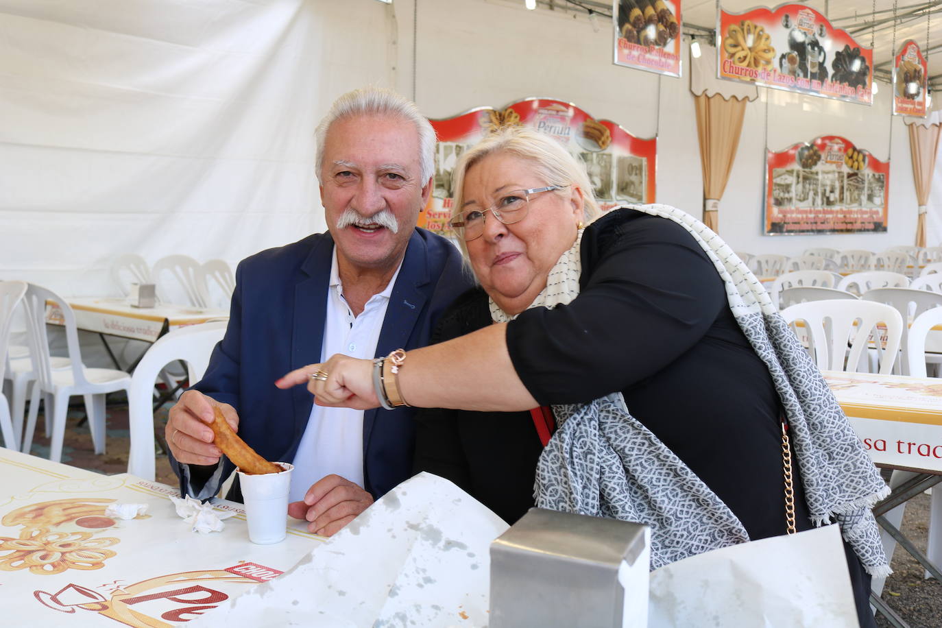 El recinto ferial de Jaén, hasta los topes en su último día