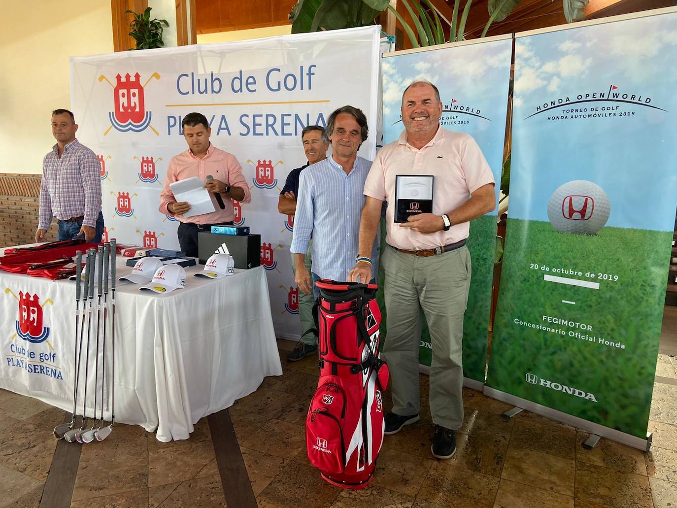 Lafuente se hace con el V Torneo Honda Fegimotor en Playa Serena