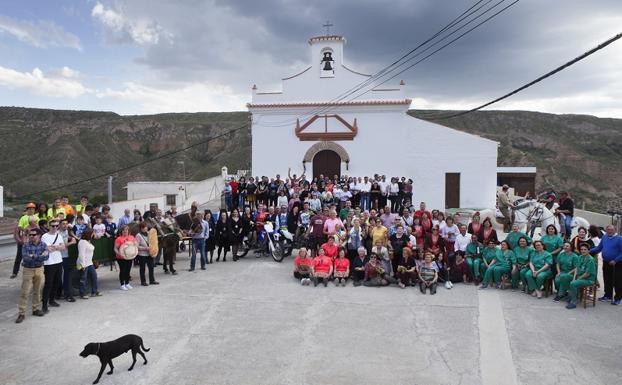 Así fue la visita de Jesús Calleja a la provincia de Granada