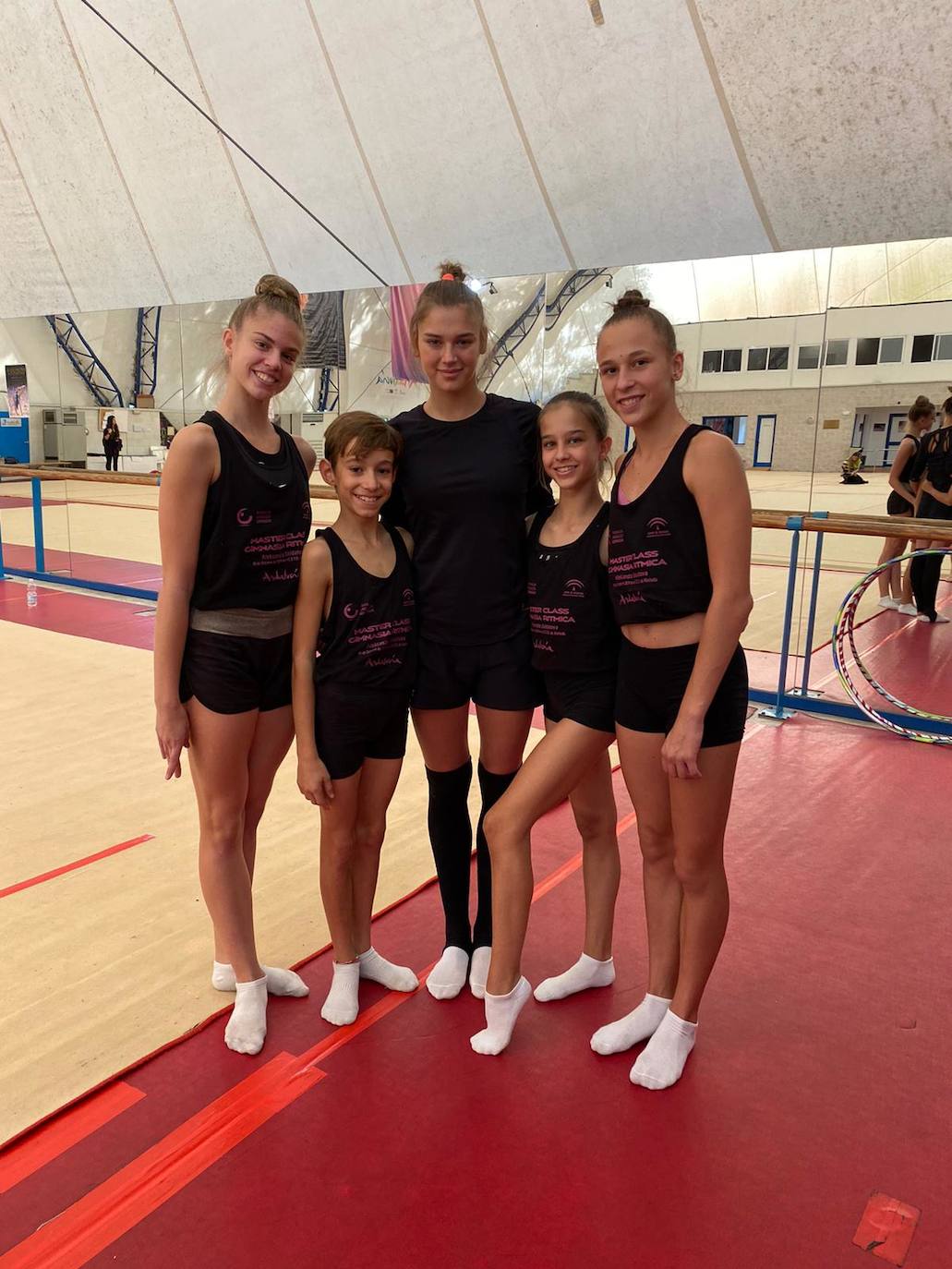 Rítmica El Ejido, ampliamente representado en el CTAR de la Federación Andaluza