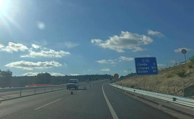 La variante de Torreperogil de la A-32 abrirá al tráfico la próxima semana