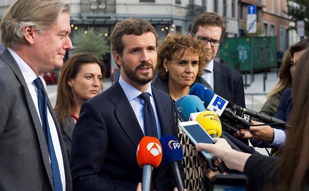 Pablo Casado aterriza hoy en Granada para una visita relámpago