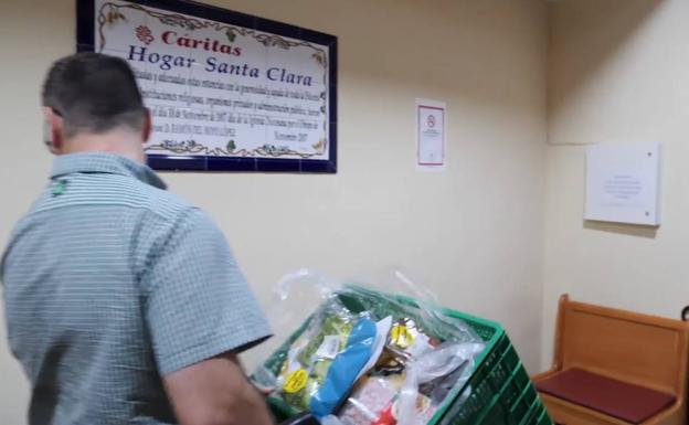 Mercadona colabora con Cáritas donando alimentos al Comedor Social y Centro de Día de Santa Clara de Jaén