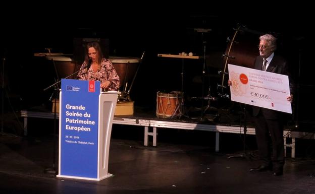 La Alhambra triunfa en París con dos Premios Europa Nostra 2019