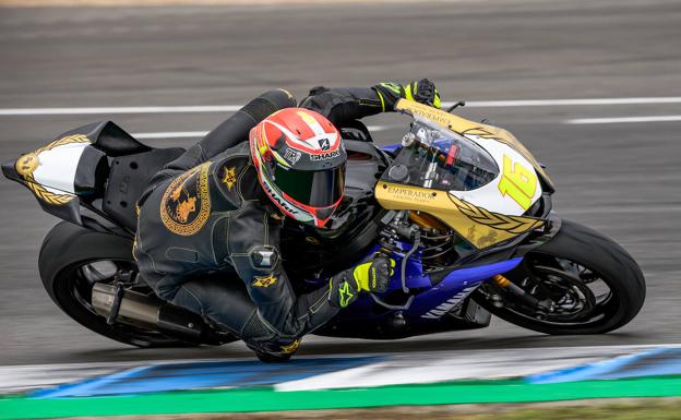 El granadino nacido para pilotar «una moto grande»