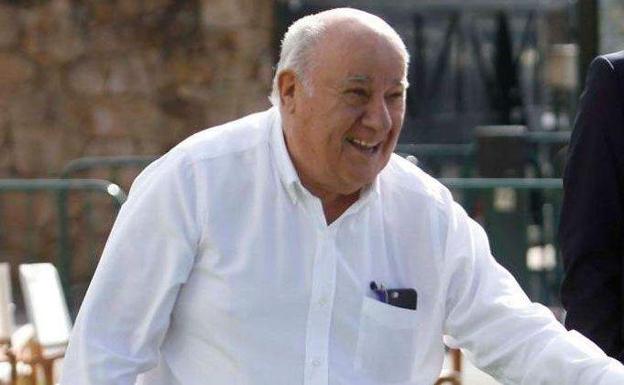 Amancio Ortega será este lunes 812,5 millones más rico