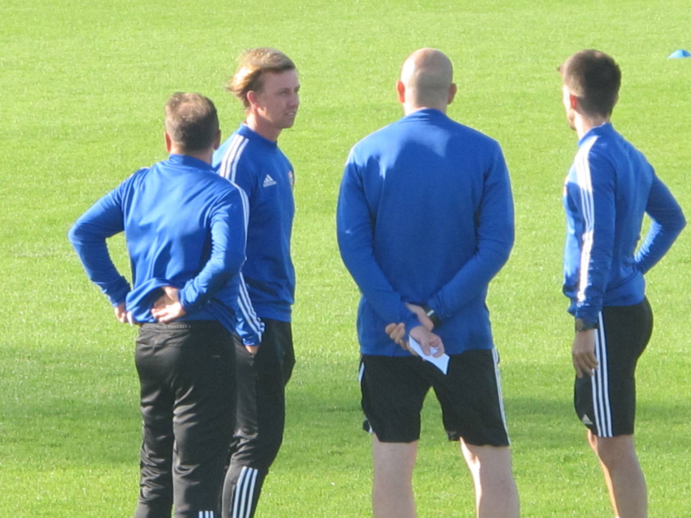 Guti ya ejerce como entrenador de la UD Almería