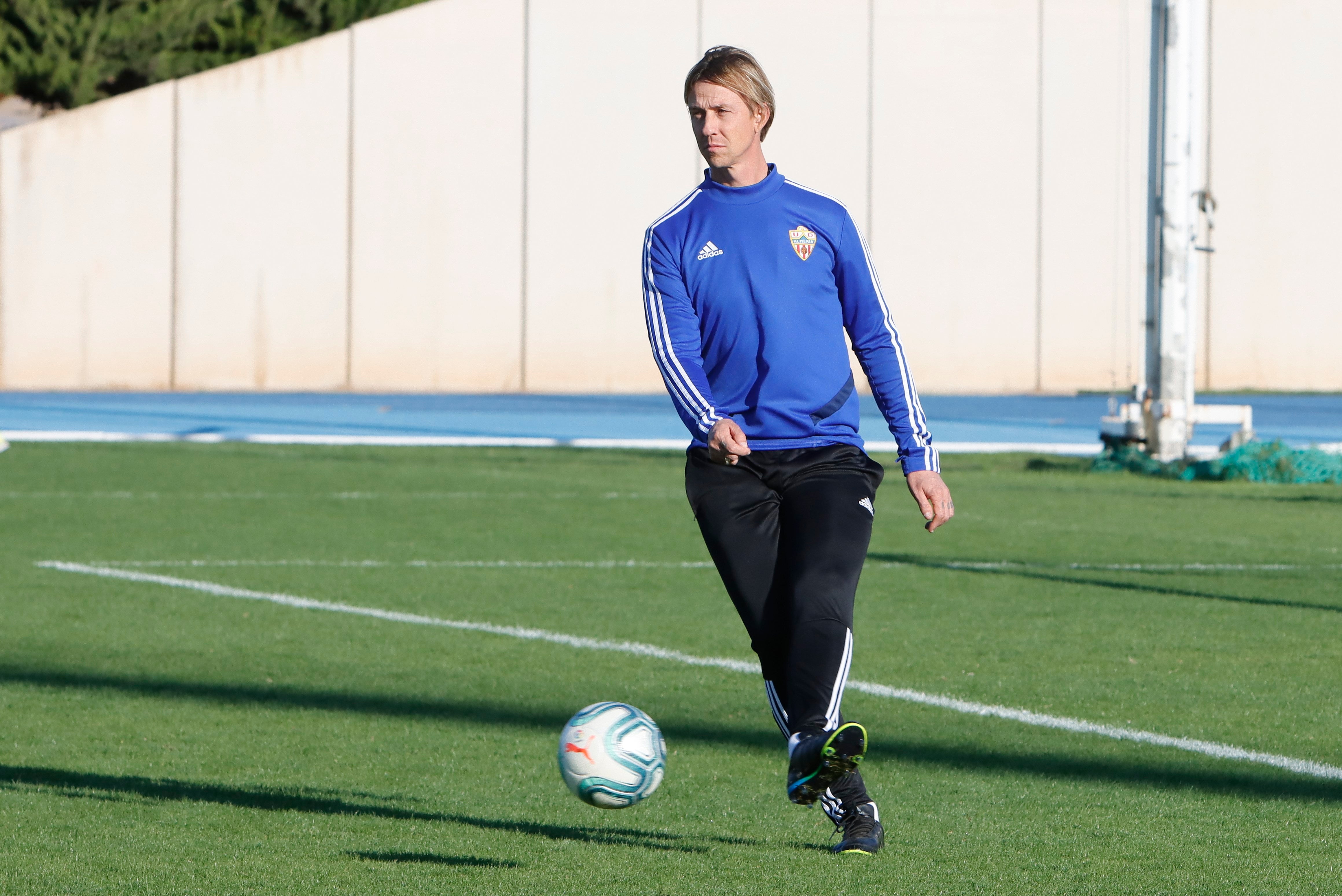 'Guti' quiere un Almería «sin presión; que venga para mí»