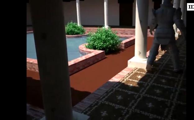 Un paseo en tres dimensiones por la villa romana de los Mondragones