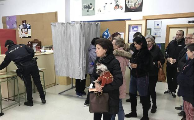 Menos votantes en la provincia jienense, incluso sin la romería de Andújar