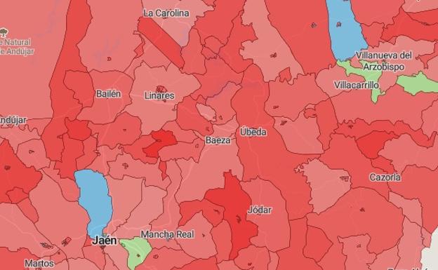 Consulta cómo se ha votado calle a calle en todos los municipios de Jaén