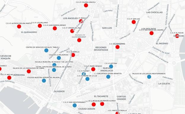 El PSOE extiende su victoria por la capital salvo en los barrios agrícolas o del centro