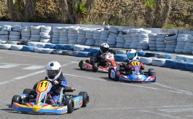 El Campeonato de Andalucía de karting se despide con tres almerienses optando al título